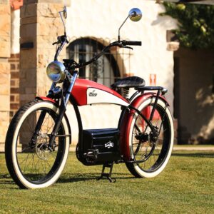 Bicicleta electrica Pegasus CTM roja 750w / 1450w - usada