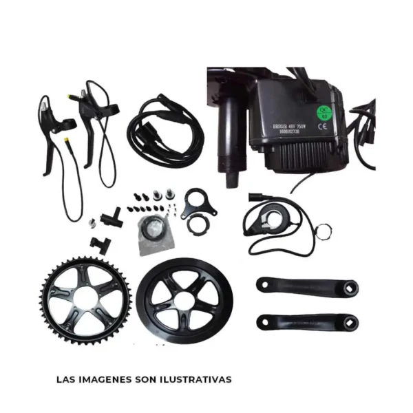 Bicicleta electrica MTB battle motor 500w bafang central - Imagen 6