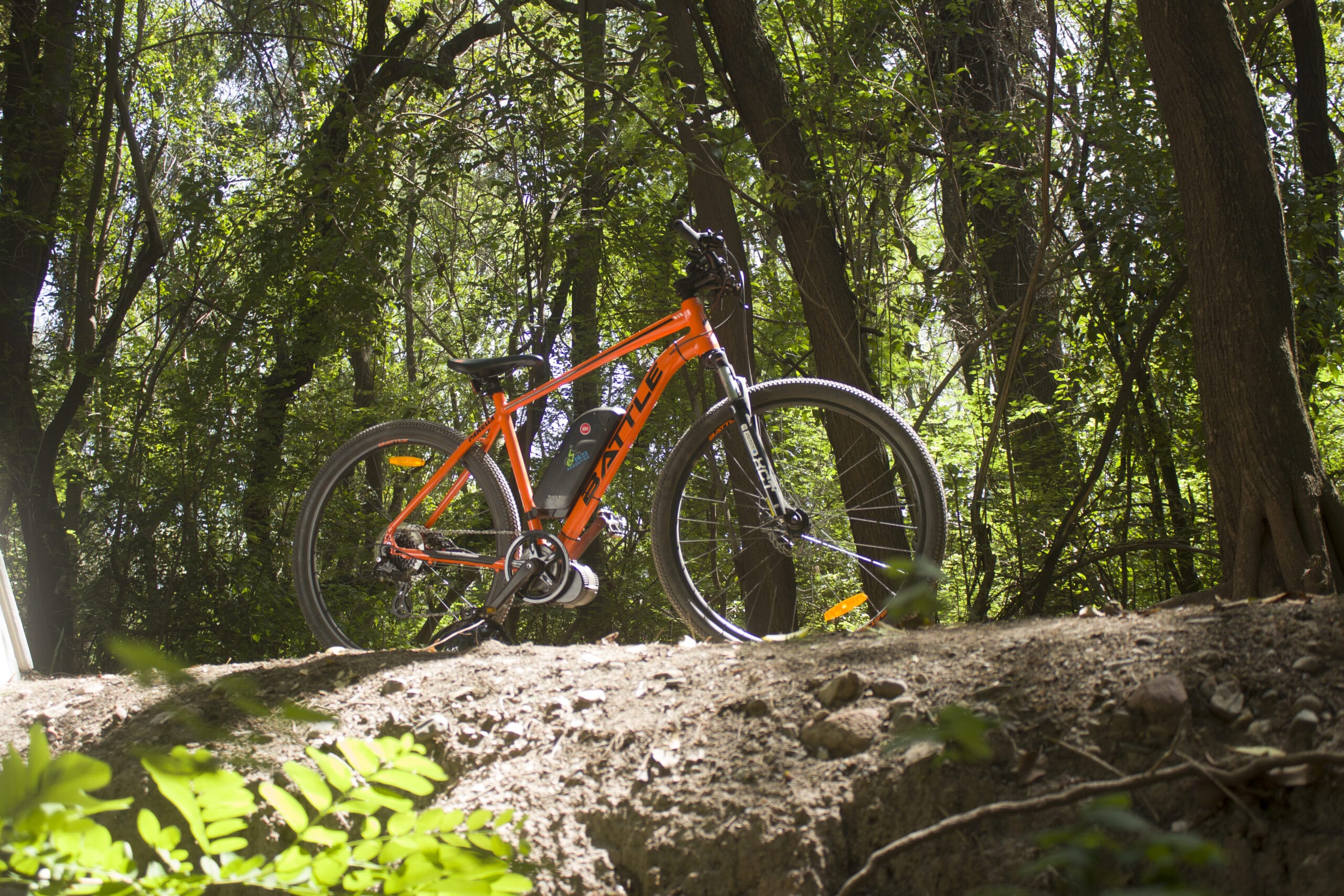 Bicicleta eléctrica MTB BATTLE 5.0 en detalle