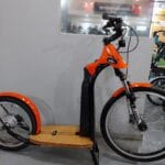Monopatin Urbe 350w - USADO - Custom BIke - Naranja