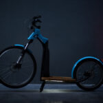 Monopatin Urbe 350w - USADO - Custom BIke - celeste