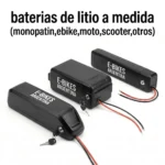 Baterias de Litio en Extraible (con llave)