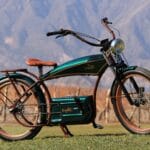 Bicicleta electrica Pegasus CTM verde/dorado 500w / 1050w - usada