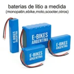 Baterias de Litio en Pack (no extraible)