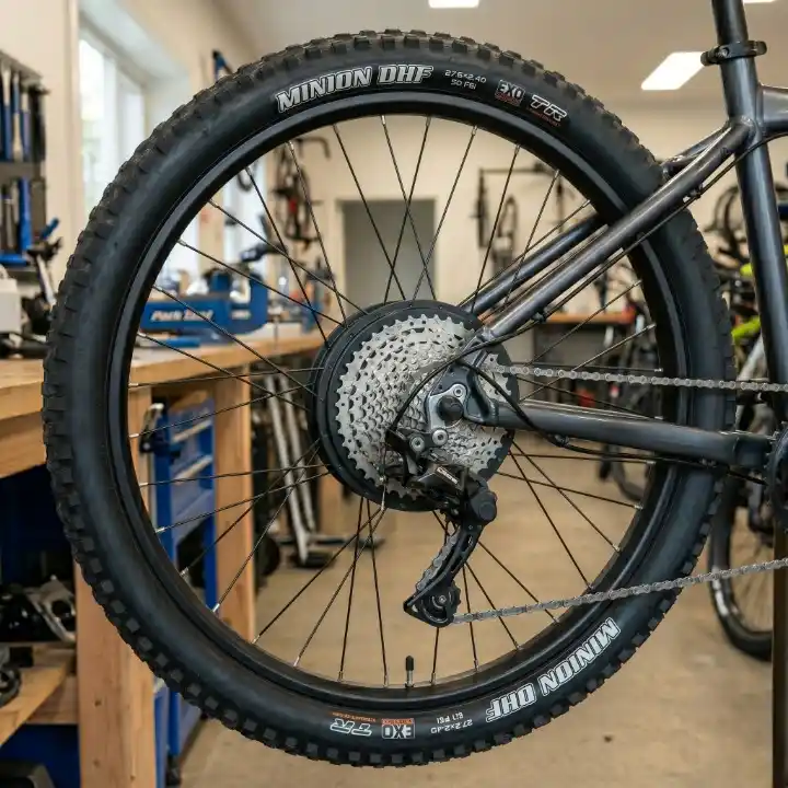 Rueda eléctrica para bicicleta con motor hub integrado — Kits E-Bikes Argentina Mendoza