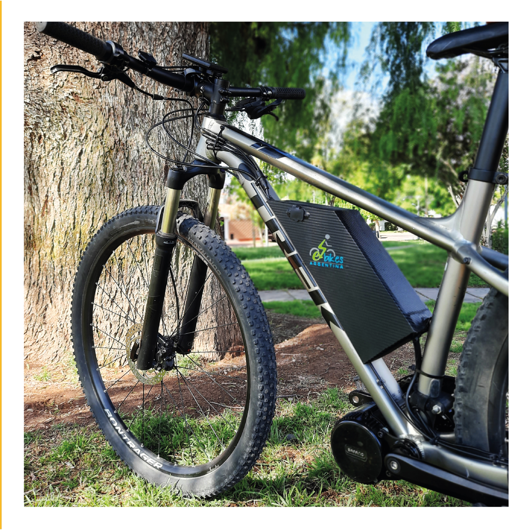 Bicicleta convertida a eléctrica con kit E-Bikes Argentina (11)