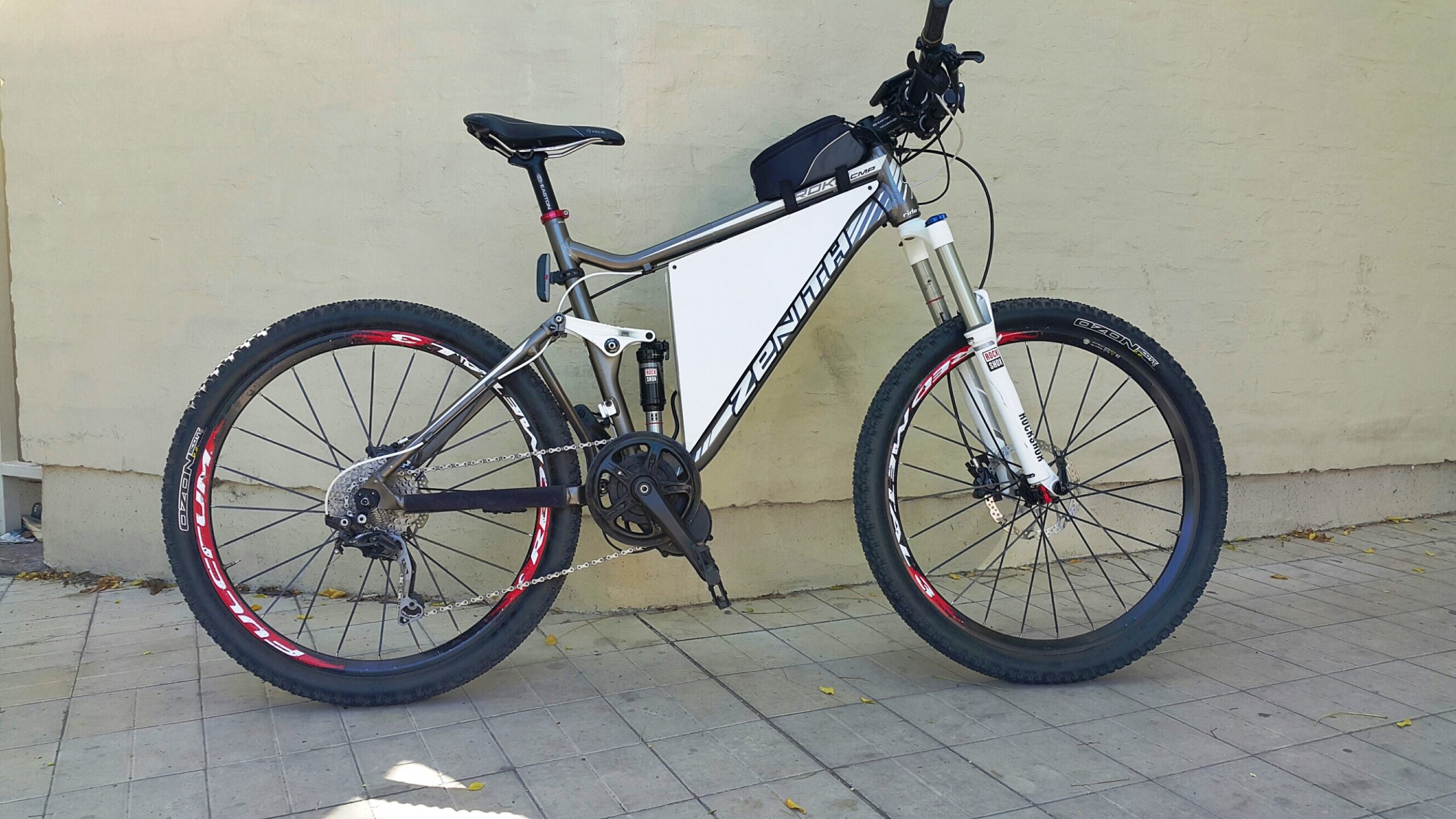 Bicicleta convertida a eléctrica con kit E-Bikes Argentina (10)