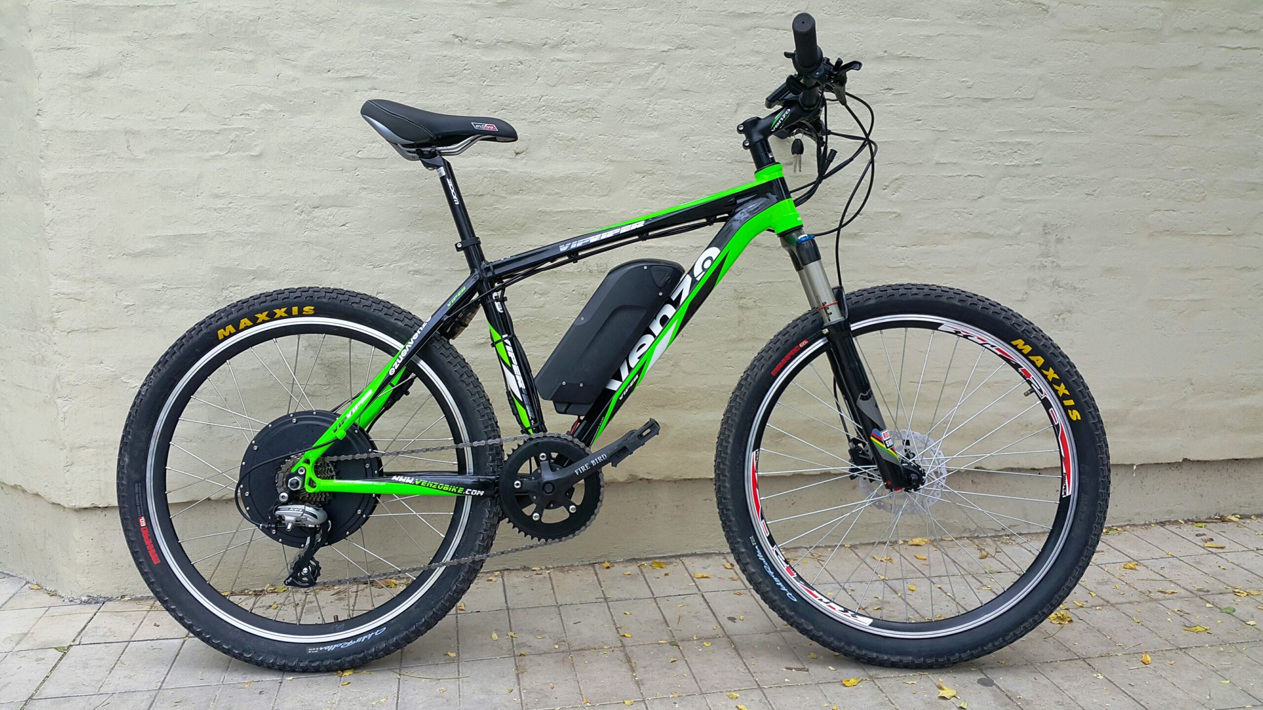 Bicicleta convertida a eléctrica con kit E-Bikes Argentina (9)