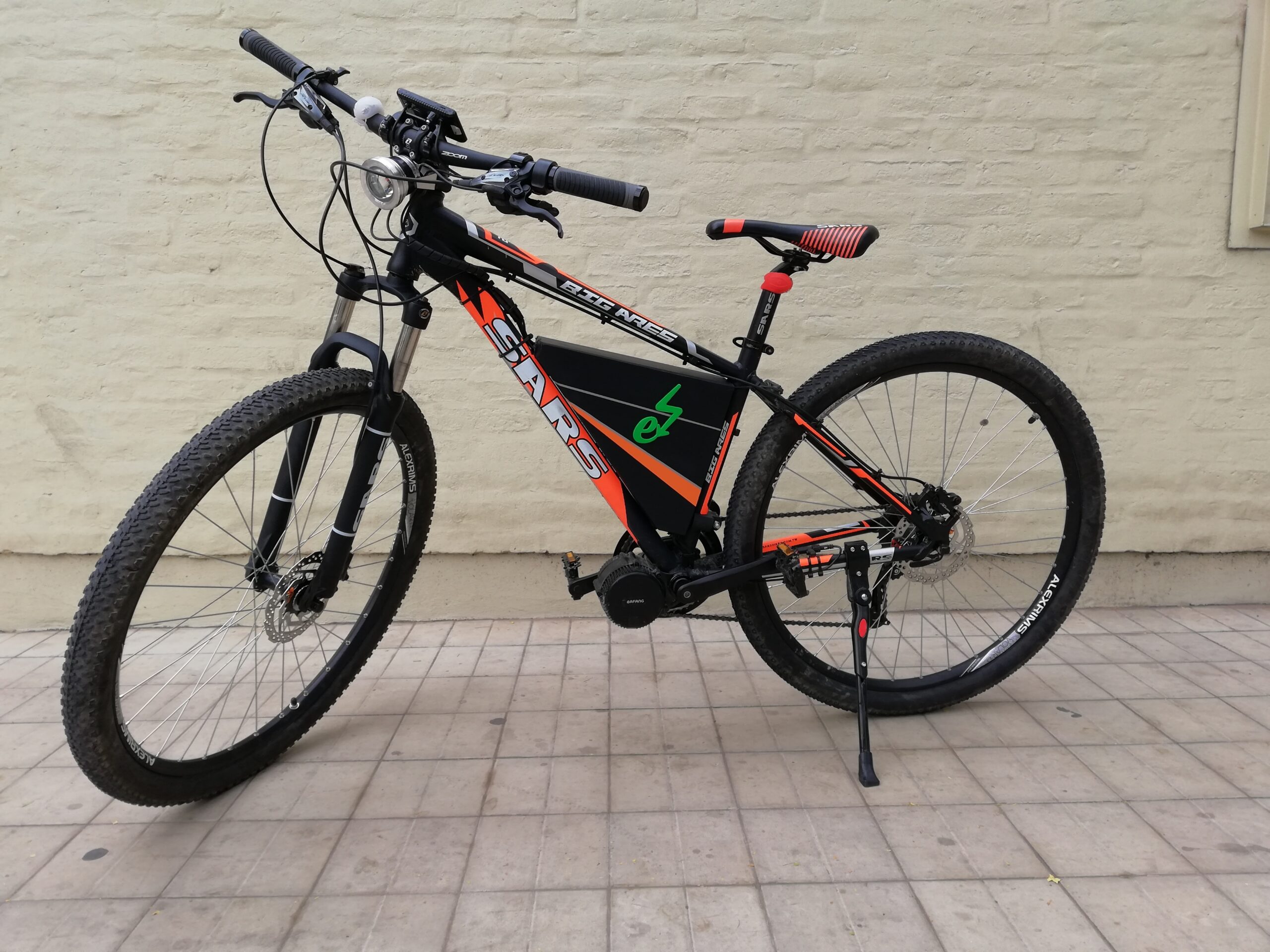 Bicicleta convertida a eléctrica con kit E-Bikes Argentina (4)