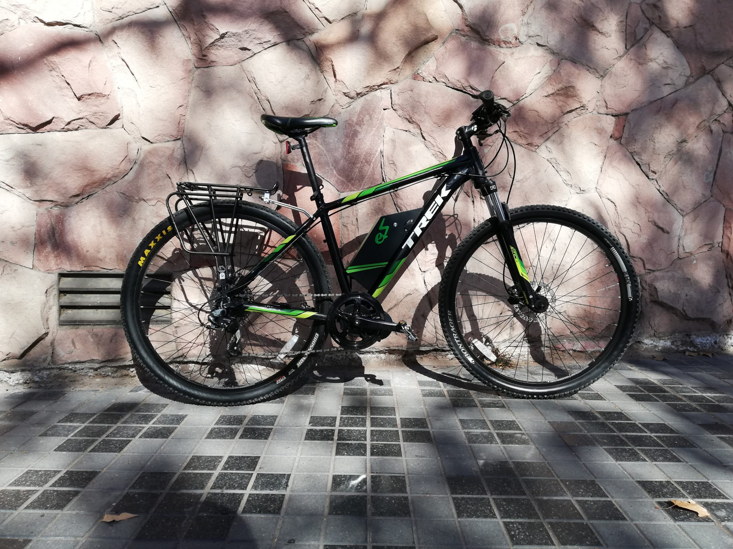 Bicicleta convertida a eléctrica con kit E-Bikes Argentina (1)