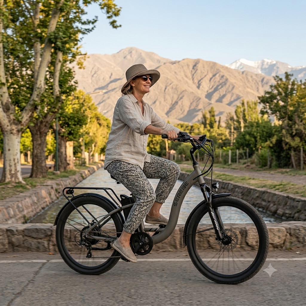 Autonomía real bicicleta eléctrica Argentina medida por E-Bikes Argentina en Mendoza