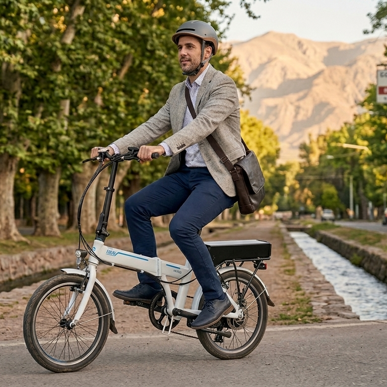 Bicicleta eléctrica para el trabajo en la ciudad, E-Bikes Argentina Mendoza